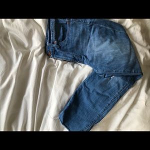Madewell High-Rise Slim Crop Boyjean